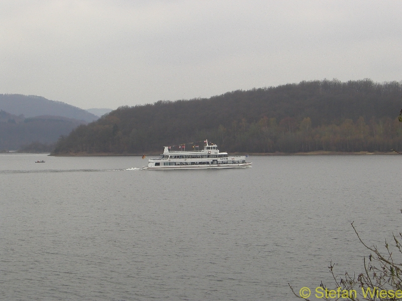 Dueren: Rursee (Schiffsrundfahrt auf der Rursee)