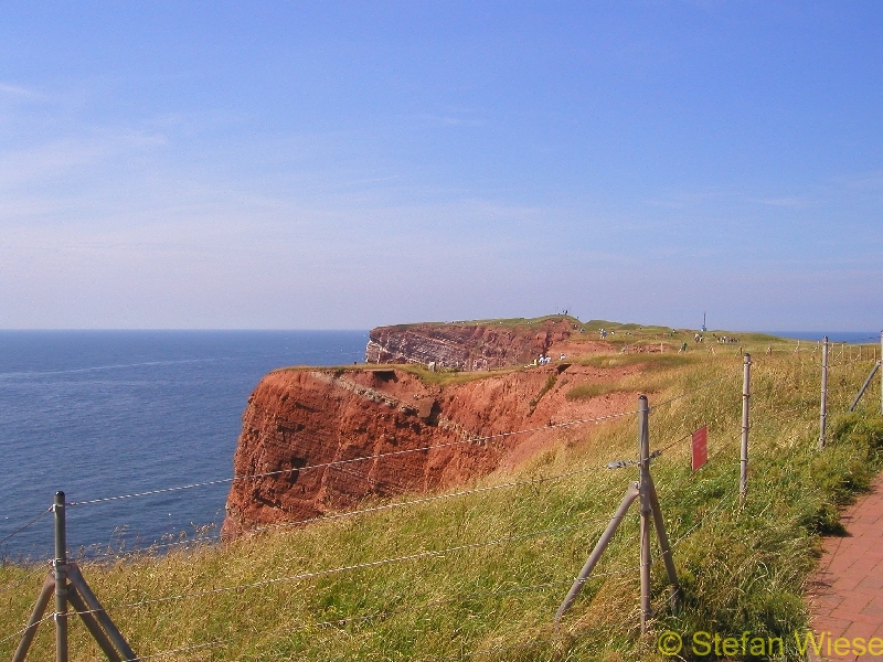 Helgoland (Felsenwand - Wanderweg)