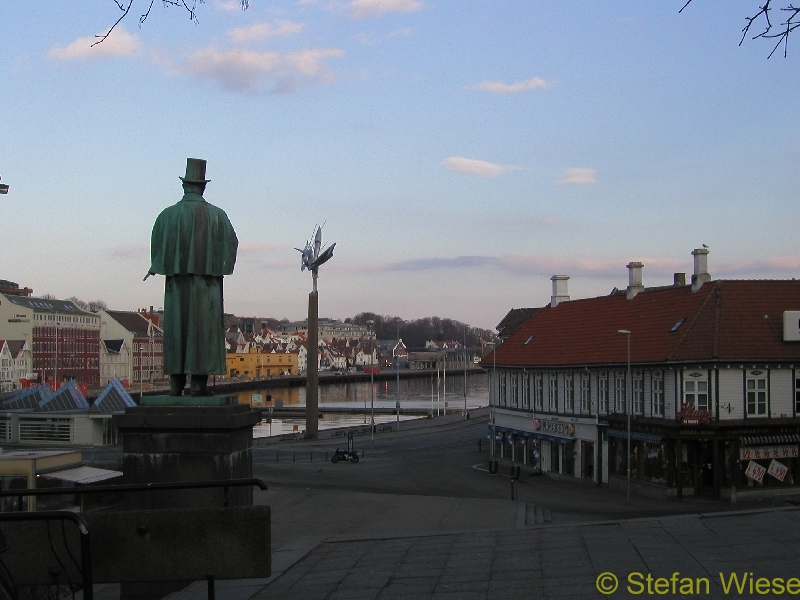 Norwegen-Norway: Stavanger (Kielland Statue)