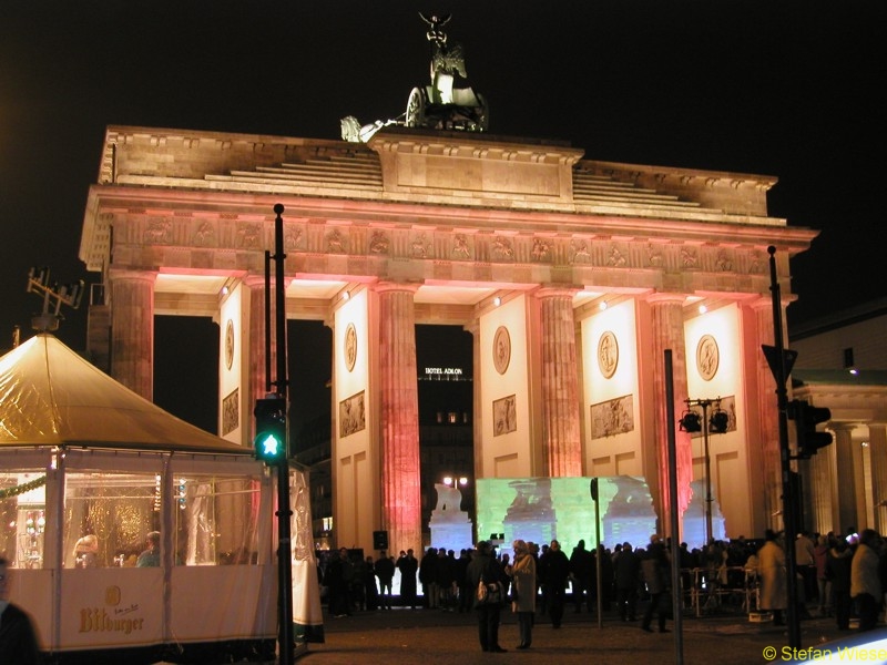 Berlin: Brandenburger Tor (Brandenburger Tor bei Nacht)