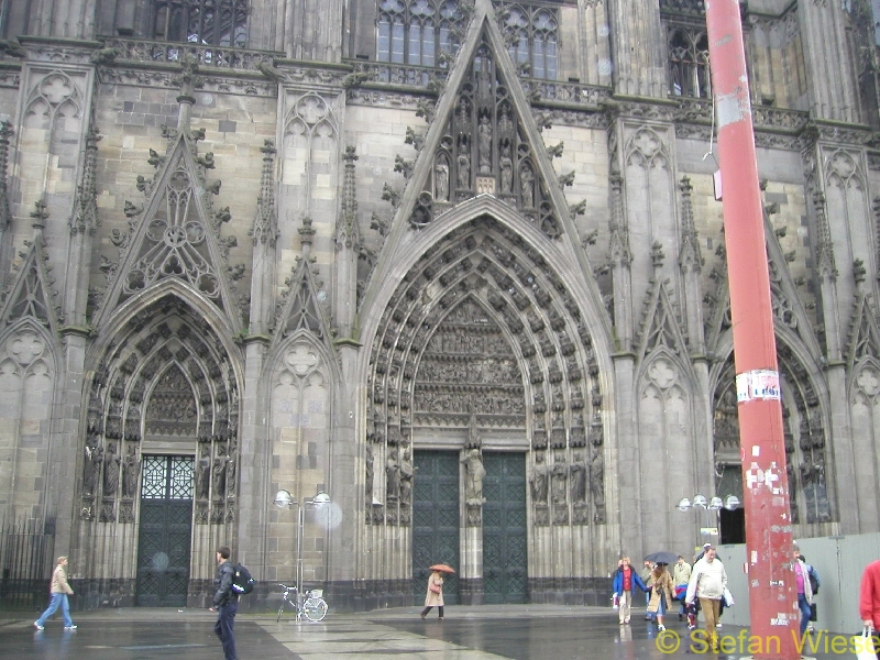Koeln: Dom (Haupteingang Koelner Dom)