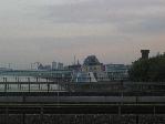 Koeln: Niedrigwasser Okt 2003 (Schokoladenmuseum)