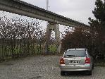 Transrapid (Beton-Stuetze der Trassen)