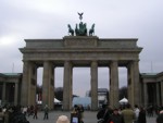 Berlin: Brandenburger Tor (Vorderseite des Brandenburger Tors)