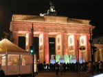 Berlin: Brandenburger Tor (Brandenburger Tor bei Nacht)