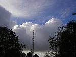 Cuxhaven (Funkturm in den Wolken)