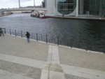 Berlin: Mauerverlauf von 2004 (Berliner Mauerverlauf am Reichstag)